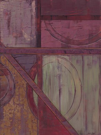 Framed Robust Merlot Print