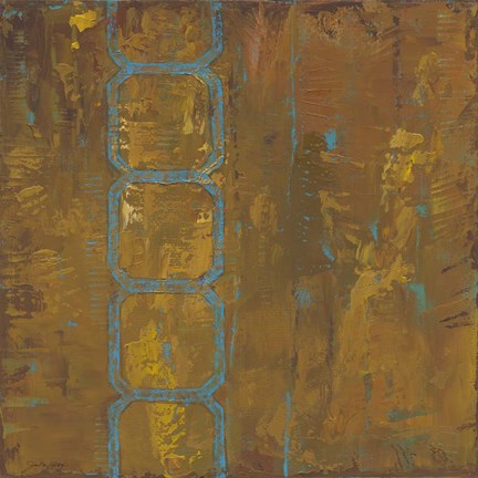 Framed Gold Fusion Print