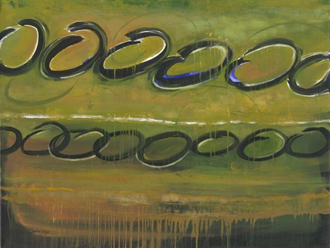 Framed Changing Rythms Two Print