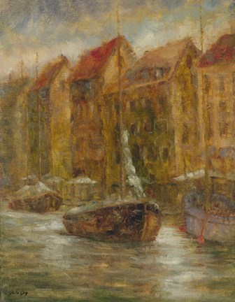 Framed Sails Down Print