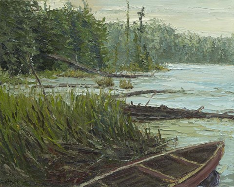 Framed Marsh Winds Print