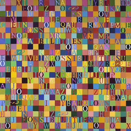 Framed Live in Possibilities Print