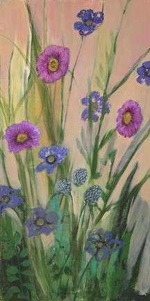 Framed Ultra Viloet Petals II Print