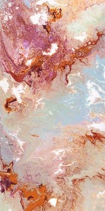 Framed World Design Map Print