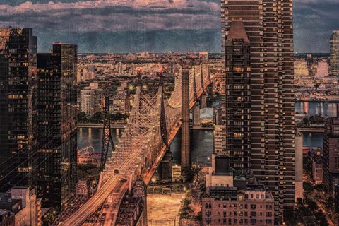 Framed Queensboro Bridge Print