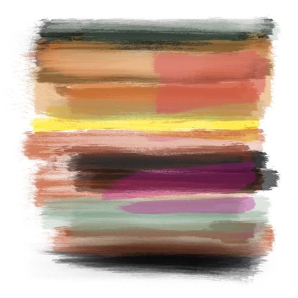 Framed Abstract Paint 2 Print