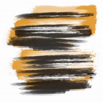 Framed Abstract Paint 5 Print