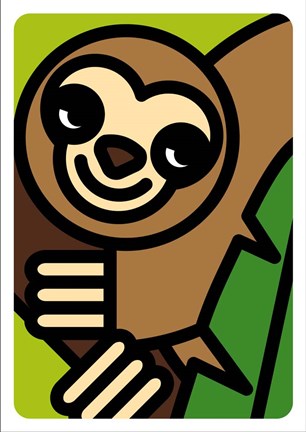 Framed Bradipo Print