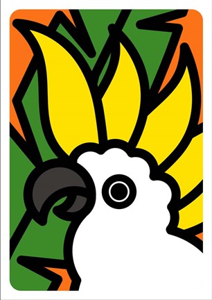 Framed Cacatua Print