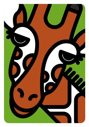 Framed Giraffa Print