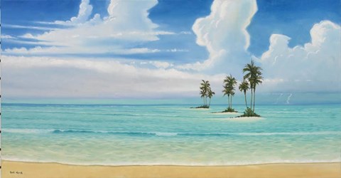 Framed Sea Spray Print