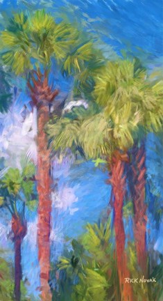 Framed Strictly Palms 7 Print