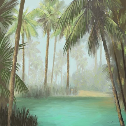 Framed Tropical 2 Print