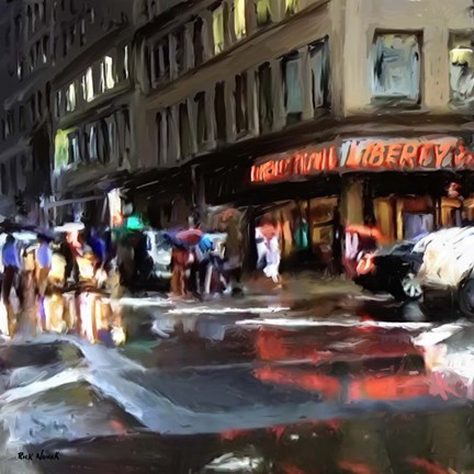 Framed New York 5 Print