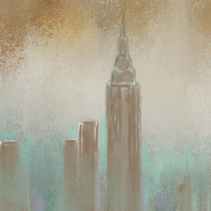 Framed Skyline 2 Print