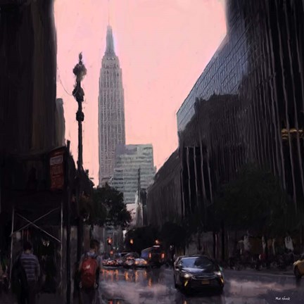 Framed New York 7 Print