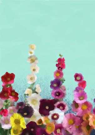 Framed Wildflowers 1 Print