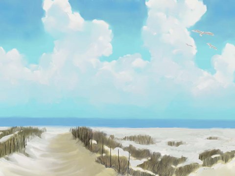 Framed Dunes 3 Print