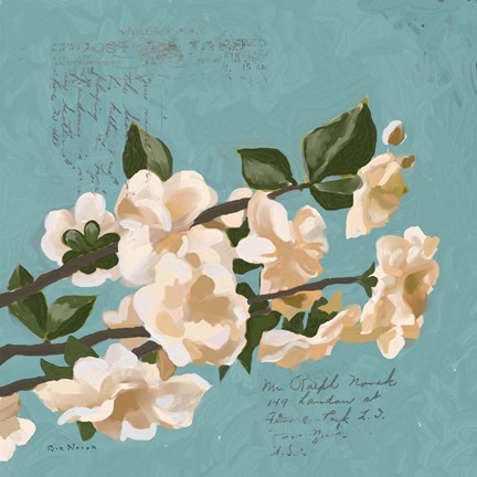 Framed Wildflowers Print