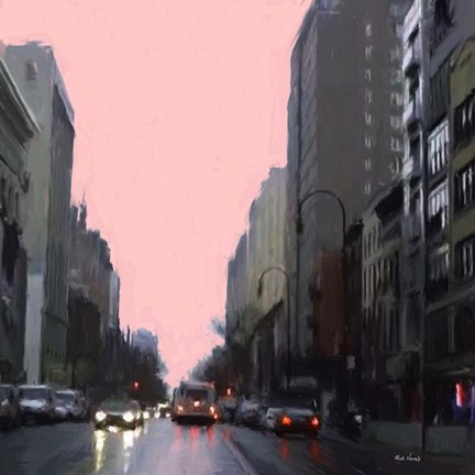 Framed New York 8 Print