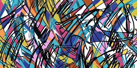 Framed Abstract A Print