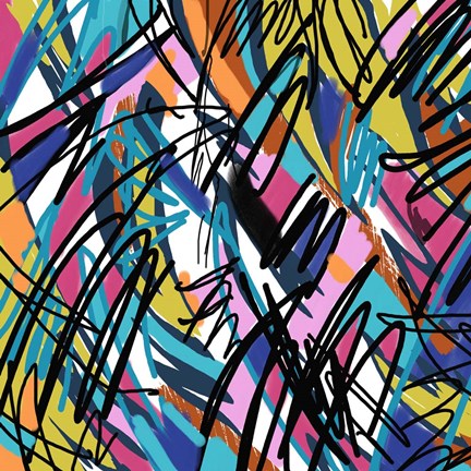 Framed Abstract B Print