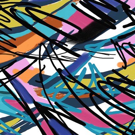 Framed Abstract E Print