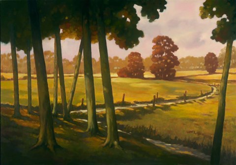 Framed Morning Light I Print