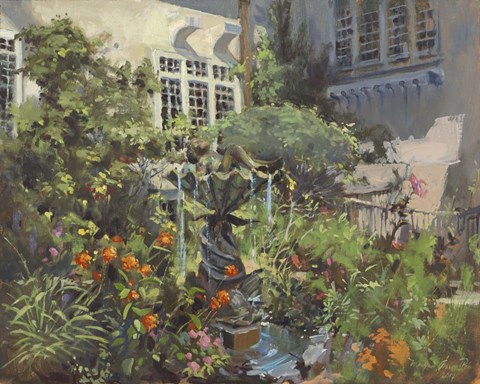 Framed Sydonie Garden Print