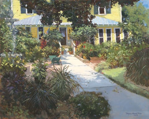 Framed Charm Of The South Print