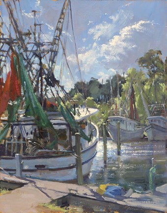 Framed Backlit Illumination Print