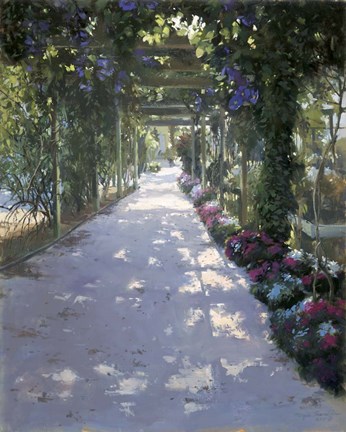 Framed Garden O fLight Print