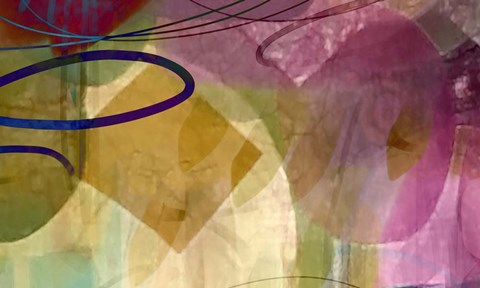 Framed Diamonds and Pearls Print