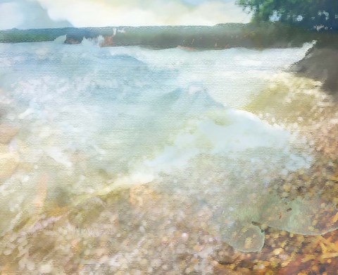 Framed Lakeside Treasure Print