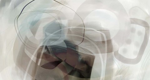 Framed Pearl in the Mist B Print