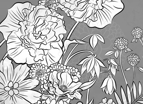 Framed Brassy Begonia D Print