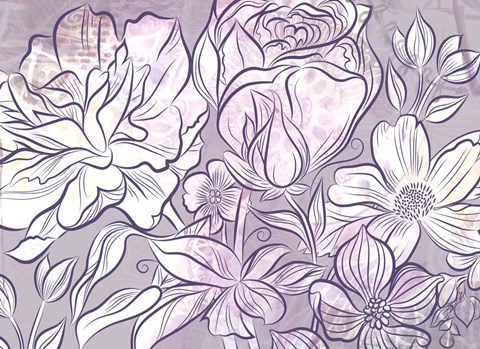 Framed Rocky Road Roses B Print