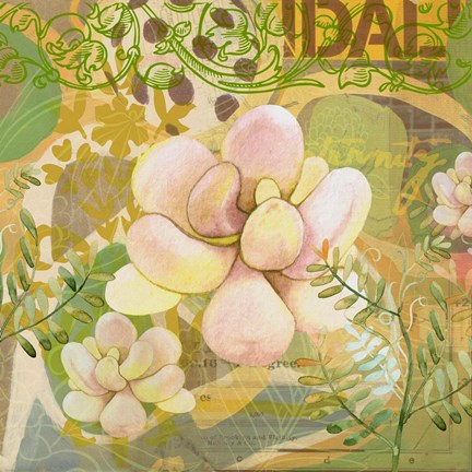 Framed Grenada Garden Print