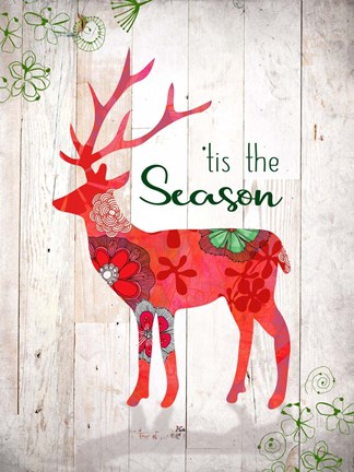 Framed Tis The Season Print