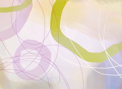 Framed Cosmopolitan Mauve Print