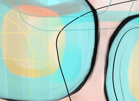 Framed Blown Glass Print