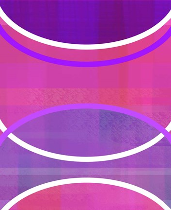 Framed Cosmic Rays B Print