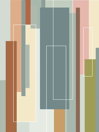 Framed On the Level B Print