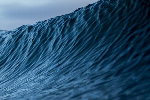 Framed Ocean Fibre Print