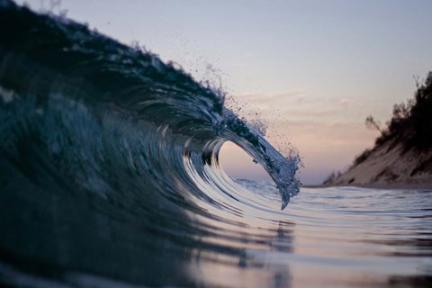 Framed Frozen Before Impact Print