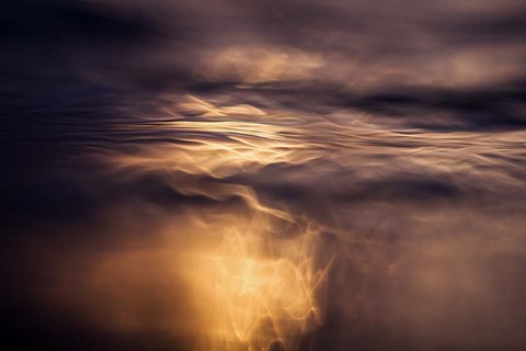 Framed Glints Of Warmth Print