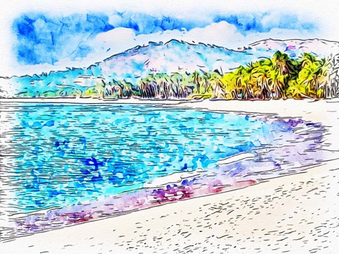 Framed Pagudpud Print