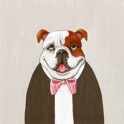 Framed Rusty Is Waiting Print