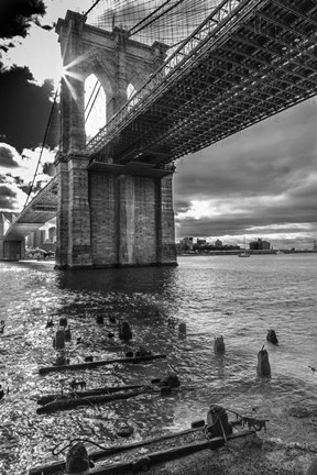 Framed Brooklyn Bridge Print