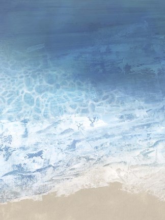 Framed Ebb &amp; Flow I Print